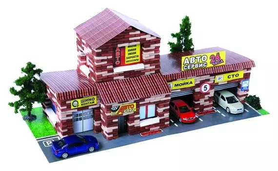 Конструктор из кирпичиков «Сто», 1240 деталей