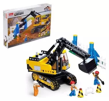 Конструктор «Экскаватор», 614 деталей