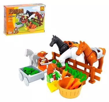 Конструктор Конюшня 89 деталей