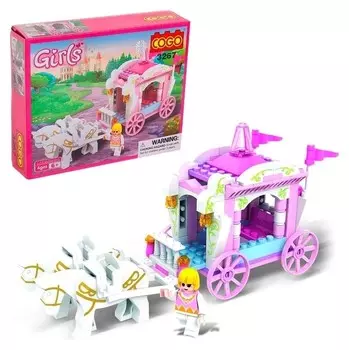 Конструктор Королевская карета 98 деталей