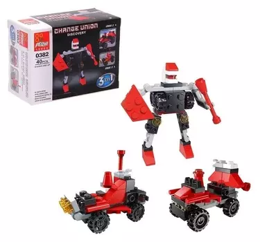 Конструктор Космический исследователь 33-40 деталей