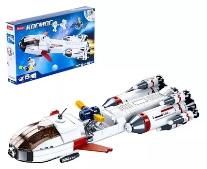 Конструктор космос «Пусковая ракета», 468 деталей