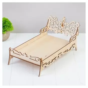 Конструктор Кровать для кукол типа Barbie