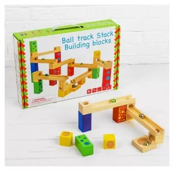 Конструктор "Лабиринт-закати шарик", 53 элемента