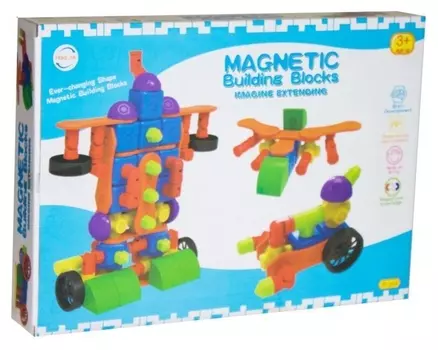 Конструктор Magnetic Building Blocks 36 деталей