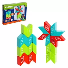 Конструктор магнитный «Головоломка», 26 деталей