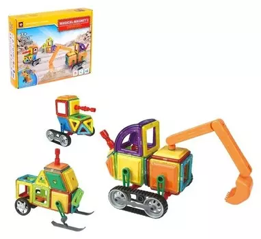 Конструктор магнитный Магический магнит 78 деталей