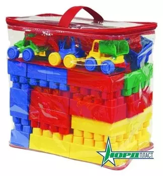 Конструктор макси архитектор с машинками