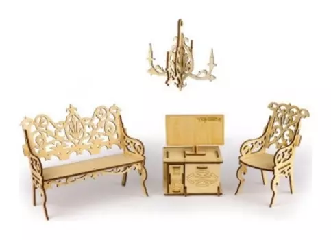 Конструктор "Мебель для кукол барби"