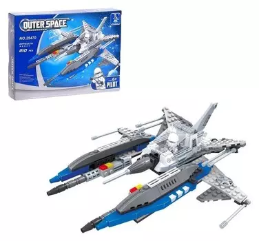 Конструктор Мегаистребитель 210 деталей