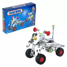 Конструктор металлический «Квадроцикл», 106 деталей