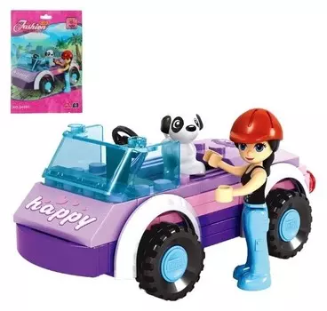 Конструктор Мини-автомобиль 56 деталей