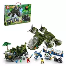 Конструктор Мир динозавров, 1510 деталей