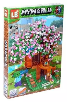 Конструктор Мой Мир «Дом на дереве», 661 деталь