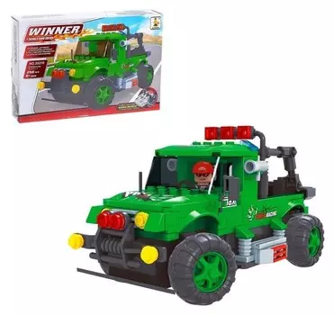 Конструктор на радиоуправлении Джип 256 деталей