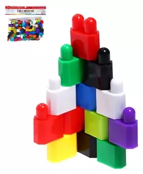 Конструктор обучающий «Мини блоки», 160 деталей