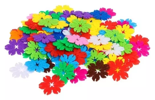 Конструктор обучающий «Снежинки»