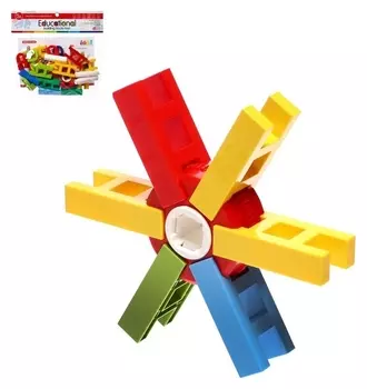 Конструктор обучающий «Стройка», 23 детали