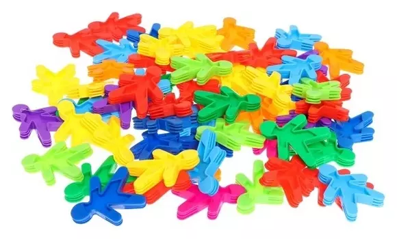 Конструктор обучающий «Забавные человечки»