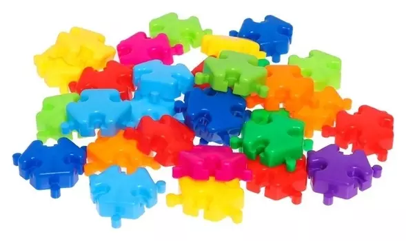 Конструктор обучающий «Забавные пазлы»