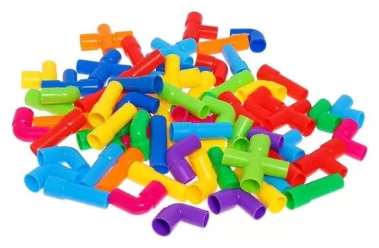 Конструктор обучающий «Забавные трубочки»