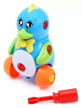 Конструктор отвёрточный «Пингвин», 20 деталей