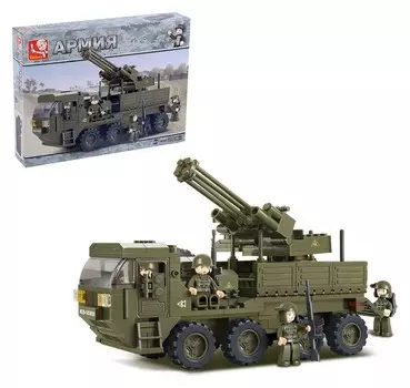 Конструктор Передвижной пулемёт 306 деталей