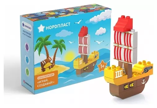 Конструктор "Пиратский корабль"