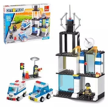 Конструктор «Полицейская станция», 252 детали