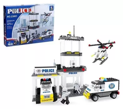 Конструктор Полицейская станция 474 детали