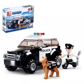 Конструктор Полицейский патруль 78 деталей
