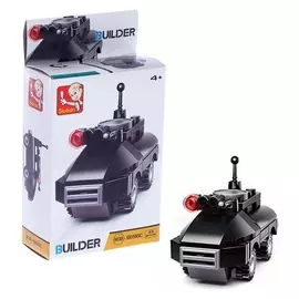 Конструктор полицейский спецназ «Броневик», 43 детали