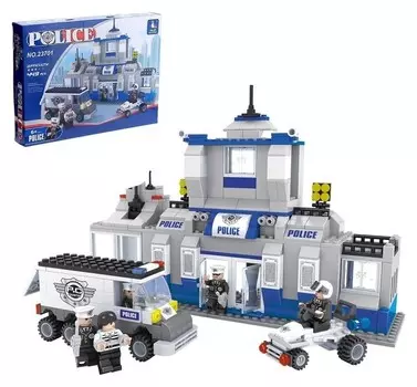 Конструктор «Полицейский участок», 449 деталей