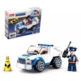 Конструктор полиция «Патруль», 90 деталей