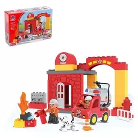Конструктор Пожарная станция 35 деталей