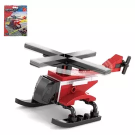 Конструктор «Пожарный вертолет», 41 деталь