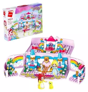 Конструктор принцессы «Комната шкатулка», 2 минифигуры и 301 деталь