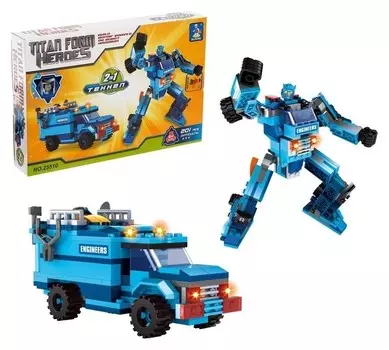 Конструктор Робот-трансформер 201 деталь