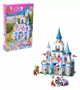 Конструктор «Розовая мечта: дворец принцессы», 815 деталей