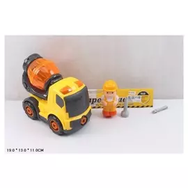 Конструктор с отверткой Бетоновоз