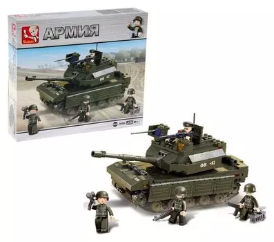 Конструктор Штурмовой танк 312 деталей