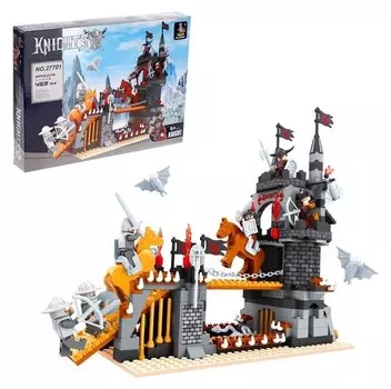 Конструктор «Сила рыцаря: осада крепости», 459 деталей