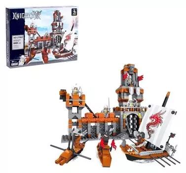 Конструктор «Сила рыцаря: осада крепости», 555 деталей