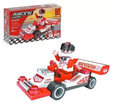 Конструктор Спорткар 46 деталей