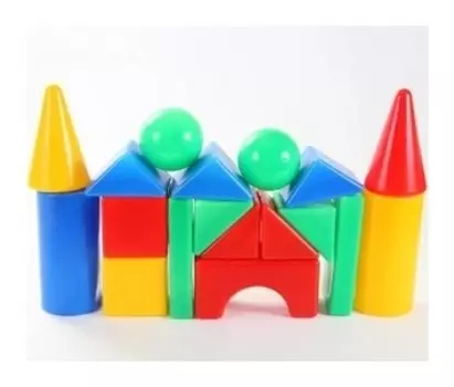 Конструктор Теремок 18 элементов