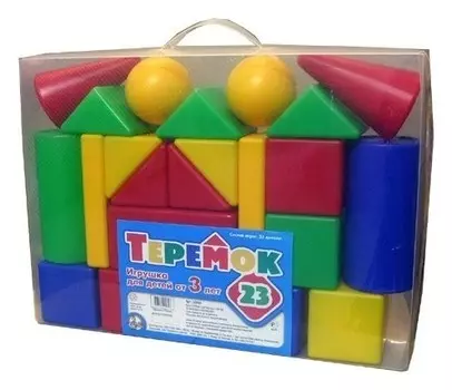 Конструктор Теремок 23 элемента