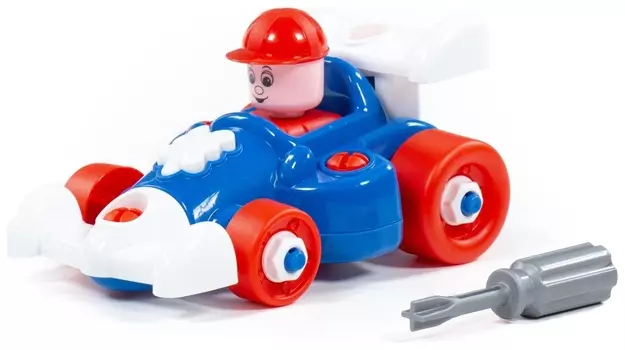 Конструктор-транспорт Автомобиль гоночный