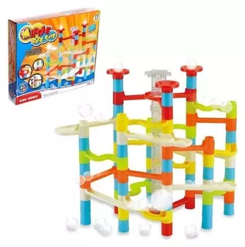 Конструктор «Трубчатые лабиринты», 88 элементов