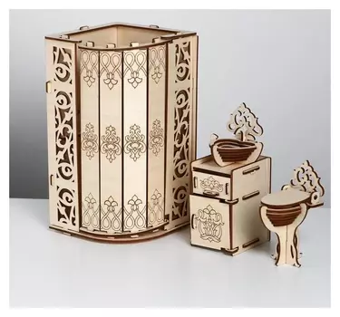 Конструктор «Ванная для кукол барби»