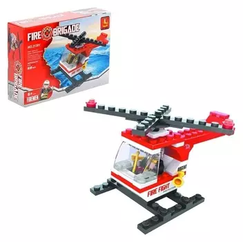 Конструктор Вертолёт 69 деталей